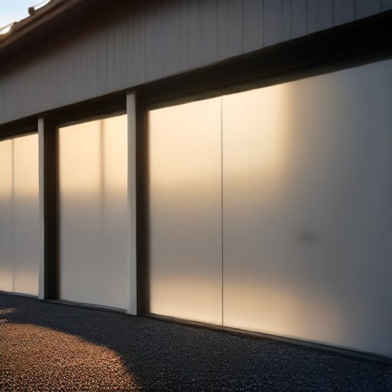 George Patterson Garage Door's Repairs Co — professional Garage Door Repair in South Pasadena, our branded team and work van — Garage Door Repair near me